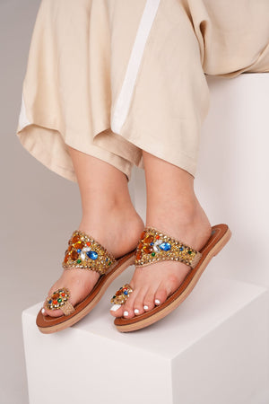 Sandalia Plana TOPACIO